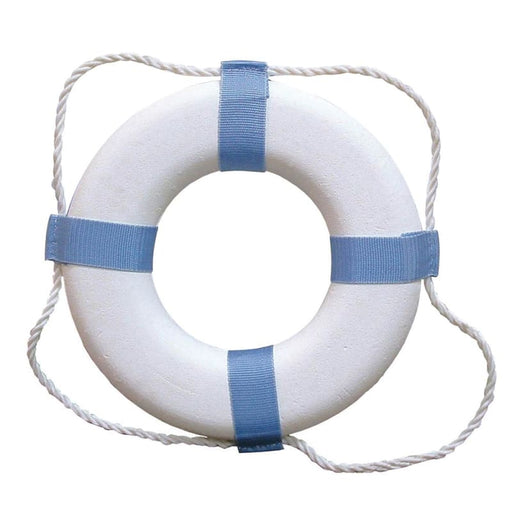 Taylor Made Decorative Ring Buoy - 25 - White/Blue - Not USCG Approved [373] Brand_Taylor Made, Marine Safety, Marine Safety | Personal 