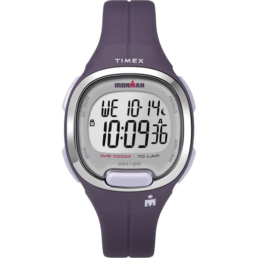 Timex Ironman Essential 10MS Watch - Purple Chrome [TW5M19700] 1st Class Eligible, Brand_Timex, Outdoor, Outdoor | Fitness / Athletic