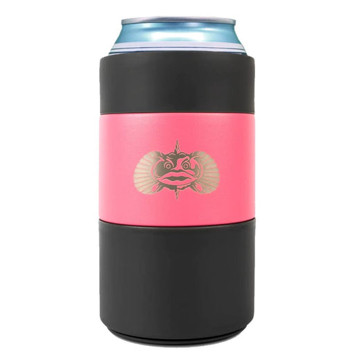 Toadfish Non-Tipping Can Cooler + Adapter - 12oz Pink *12-Pack [1066-12] Brand_Toadfish, Hunting & Fishing, Fishing | Accessories,