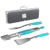 Toadfish Ultimate Grill Set + Case - Tongs Spatula Fork [1092] Boat Outfitting, Outfitting | Deck / Galley, Brand_Toadfish, Restricted