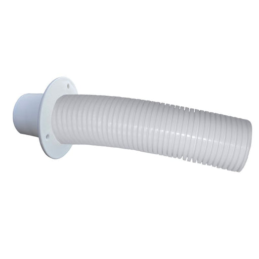 Trident Marine 10 White Stern Flex Hose w/Transom Flange [TFK - 10W] Boat Outfitting, Outfitting | Fuel Systems, Brand_Trident Systems CWR