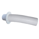 Trident Marine 4 White Stern Flex Hose w/Transom Flange [TFK - 4W] Boat Outfitting, Outfitting | Fuel Systems, Brand_Trident Systems CWR