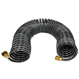 Trident Marine Coiled Wash Down Hose w/Brass Fittings - 50 [167 - 50] Boat Outfitting, Outfitting | Cleaning, Deck / Galley, Brand_Trident