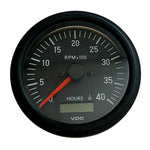 VDO Cockpit International Gen II 4K RPM Tachometer w/Hourmeter [333 - 93500] Boat Outfitting, Outfitting | Gauges, Brand_VDO, Marine