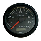 VDO Cockpit International Gen II 4K RPM Tachometer w/Hourmeter [333 - 93500] Boat Outfitting, Outfitting | Gauges, Brand_VDO, Marine