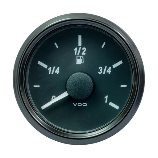 VDO SingleViu 52mm (2-1/16’) Fuel Level Gauge - Euro 90-5 Ohm [A2C3833110030] 1st Class Eligible, Boat Outfitting, Outfitting | Gauges,