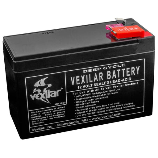 Vexilar 12V/9 AMP Lead-Acid Battery [V-100] Brand_Vexilar, Camping, Camping | Portable Power, Hazmat, Marine Navigation & Instruments Power