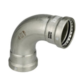Viega MegaPress 316 FKM 3’ 90 Degree Elbow [98410] Brand_Viega, Marine Plumbing & Ventilation, Marine Plumbing & Ventilation | Fittings