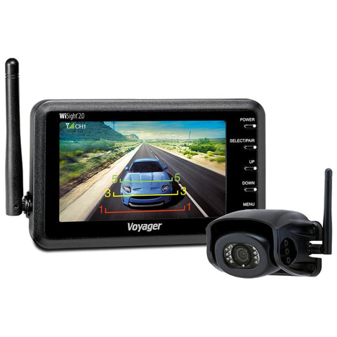 Voyager WiSight 2.0 - 4.3’ Monitor w/Camera f/Prewire System Wireless [WVSXP43] Automotive/RV, Automotive/RV | Cameras & Monitors,