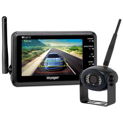 Voyager WiSight 2.0 - 4.3’ Monitor w/Camera Wireless [WVSXS43] Automotive/RV, Automotive/RV | Cameras & Monitors, Brand_Voyager Monitors CWR