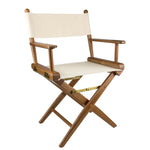 Whitecap Directors Chair w/Natural Seat Covers - Teak [60044] Boat Outfitting, Boat Outfitting | Deck / Galley, Brand_Whitecap, Marine 