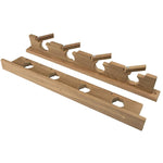 Whitecap Teak Lock-In Four-Rod Storage Rack [60620] Brand_Whitecap, Marine Hardware, Marine Hardware | Teak Teak CWR