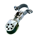 Wichard Stainless Steel Single Block - 25mm Sheave Diameter f/25mm Stanchion Pivoting [30125] 1st Class Eligible, Brand_Wichard Marine,