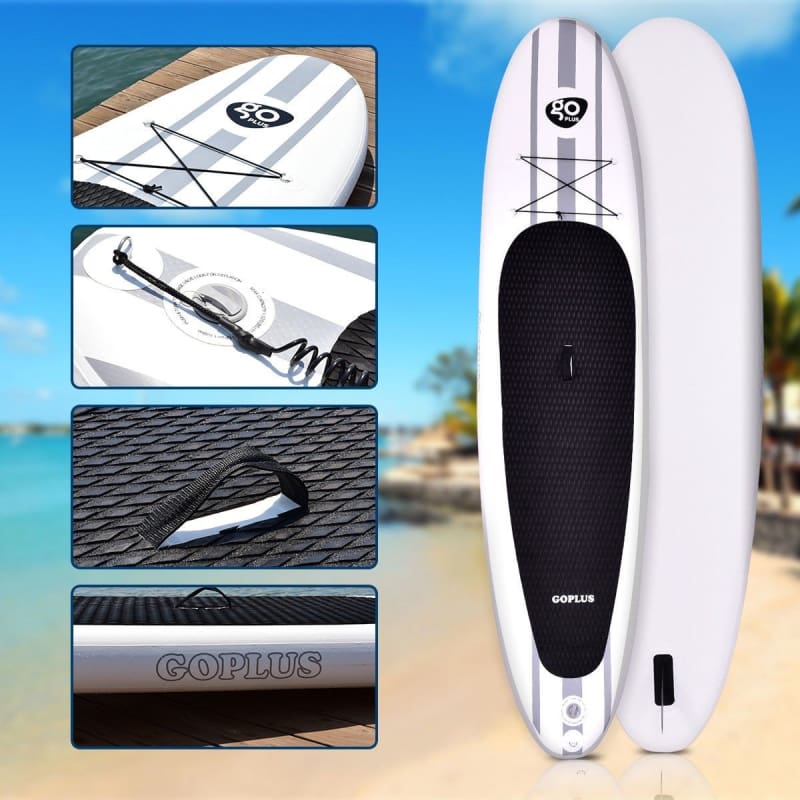11’ Inflatable Stand Up Paddle Board SUP Paddle Board, Paddle Boards, Paddlesports Water Sports Goplus