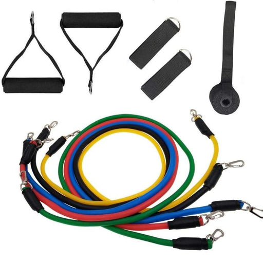 11Pcs Exercise Resistance Bands Set (FREE SHIPPING!!!) exercise, fitness, Outdoor | Fitness / Athletic Training, resistanceband Fitness / 