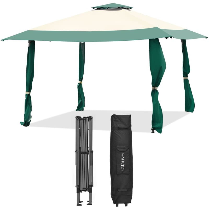 13’ x 13’ Pop Up Canopy Tent GREEN beach, Camping, Camping | Tents, Outdoor | Camping Camping Hunting & Accessories PATIOJOY