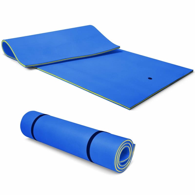 3-Layer Floating Water Pad (12’ x 6’) BLUE floats, Watersports, Watersports | Floats Floats Goplus