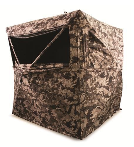 3 MAN HUB GROUND BLIND - VEIL CAMO Blinds Hunting Accessories HME Products