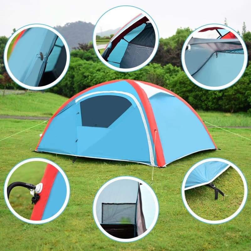 3 Persons Inflatable Waterproof Tent with Bag And Pump Camping | Tents, hiking, Outdoor | Tents, tents Tents K-R-S-I