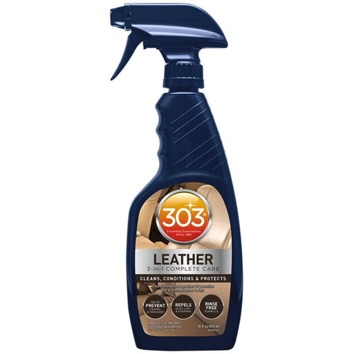 303 Automotive Leather 3-In-1 Complete Care - 16oz [30218] Automotive/RV, Automotive/RV | Cleaning, Boat Outfitting, Boat Outfitting | 