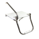 Whitecap White Poly Swim Platform w/Ladder f/Outboard Motors [67902] Brand_Whitecap, Marine Hardware, Marine Hardware | Swim Platforms Swim 