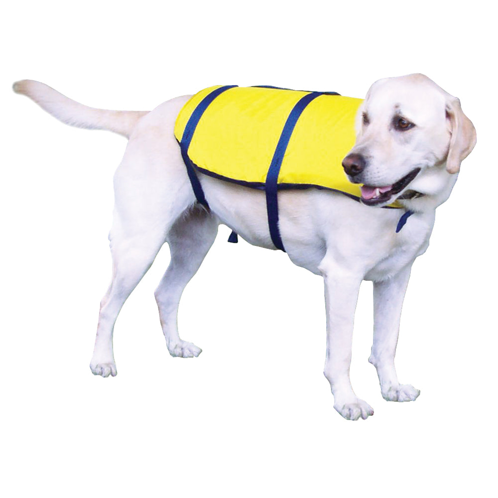 Onyx Nylon Pet Vest - X-Large - Yellow [157000-300-050-12] Brand_Onyx Outdoor, Marine Safety, Marine Safety | Personal Flotation Devices, 