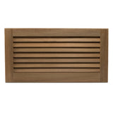 Whitecap Teak Louvered Insert - 9-3/8 x 18 x 3/4 [60716] Brand_Whitecap, Marine Hardware, Marine Hardware | Teak Teak CWR