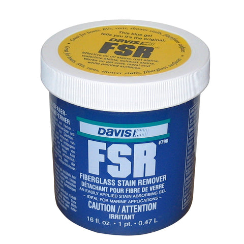 Davis FSR Fiberglass Stain Remover - 16oz [790] Boat Outfitting, Boat Outfitting | Cleaning, Brand_Davis Instruments Cleaning CWR