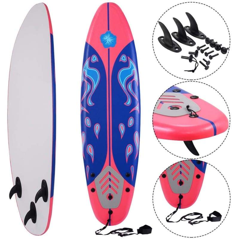 6’ Foamie Surfboard Surfboard, Surfing, Watersports, Watersports | Paddles, Watersports | Wake Boards Water Sports Foamie