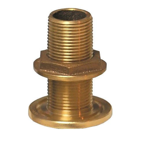 GROCO 1-1/4 NPS NPT Combo Bronze Thru-Hull Fitting w/Nut [TH-1250-W] Brand_GROCO, Marine Plumbing & Ventilation, Marine Plumbing &
