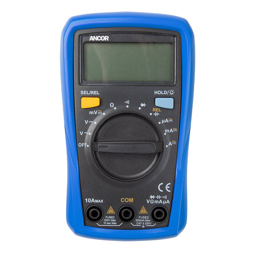 Ancor 8 Function Digital Multimeter [703072] 1st Class Eligible, Brand_Ancor, Electrical, Electrical | Tools Tools CWR