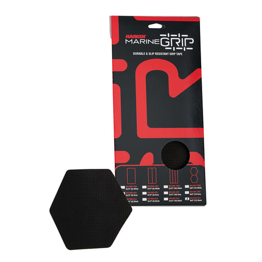 Harken Marine Grip Tape - Honeycomb - Black - 12 Pieces [MG10HC-BLK] 1st Class Eligible, Boat Outfitting, Boat Outfitting | Accessories, 