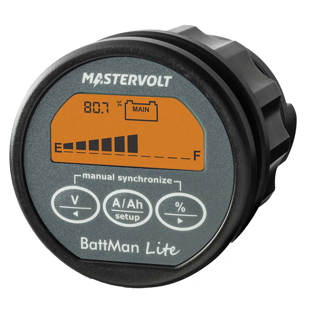 Mastervolt BattMan Lite Battery Monitor - 12/24V [70405060] Brand_Mastervolt, Electrical, Electrical | Battery Management, Electrical | 