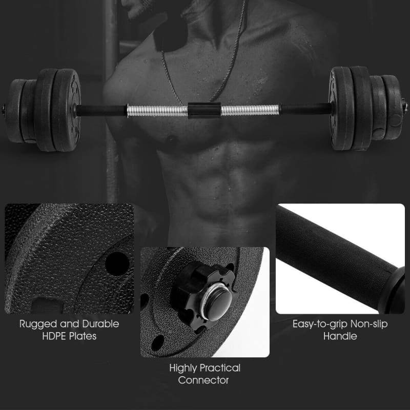 Adjustable Dumbell-Barbell Weight Set fitness, Fitness Accessories, Outdoor | Fitness / Athletic Training, Weight Training Fitness / 
