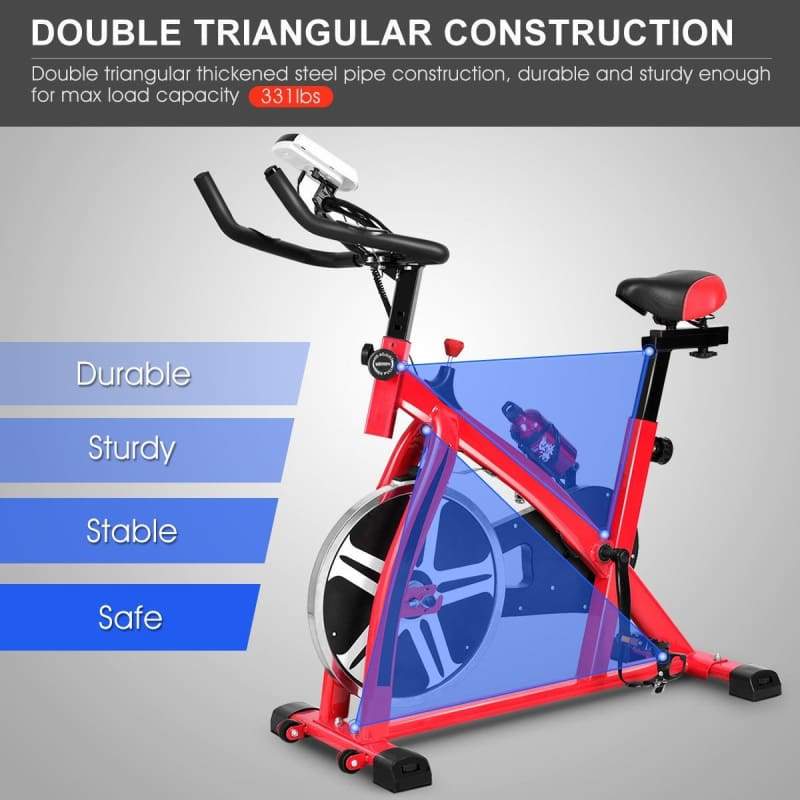 Adjustable Exercise Bike fitness, Fitness Accessories, Outdoor | Fitness / Athletic Training Fitness / Athletic Training Goplus