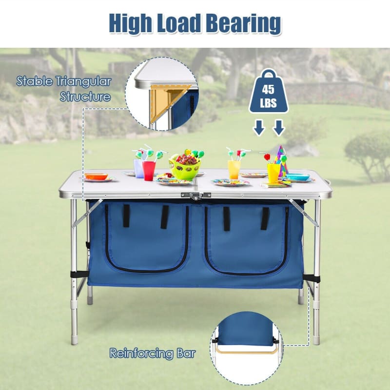 Adjustable Folding Camping Table camping, Camping | Accessories, Outdoor | Camping Camping Hunting & Accessories K-R-S-I