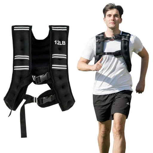 Adjustable Workout Weighted Vest with Mesh Bag fitness, Fitness Accessories, Outdoor | Fitness / Athletic Training Fitness / Athletic 