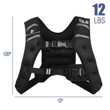 Adjustable Workout Weighted Vest with Mesh Bag fitness, Fitness Accessories, Outdoor | Fitness / Athletic Training Fitness / Athletic 