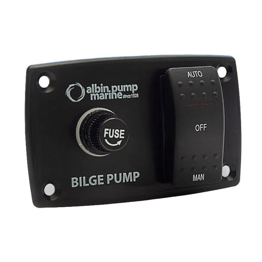 Albin Pump 3-Way Bilge Panel - 12/24V [01-66-027] 1st Class Eligible, Brand_Albin Pump Marine, Electrical, Electrical | Switches &