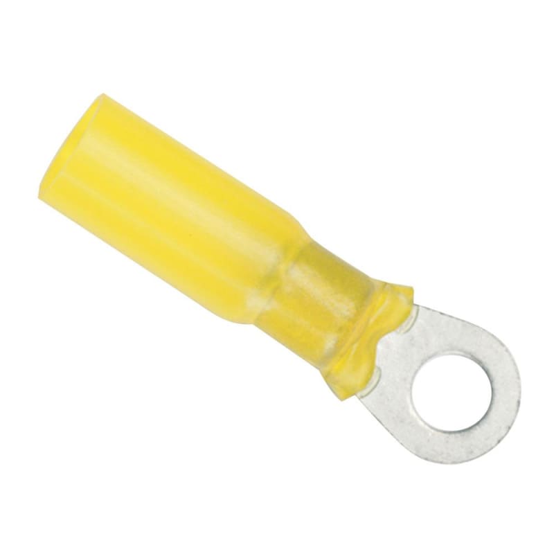 Ancor 12-10 Gauge - 1/4 Heat Shrink Ring Terminal - 100-Pack [312499] 1st Class Eligible, Brand_Ancor, Electrical, Electrical | Terminals