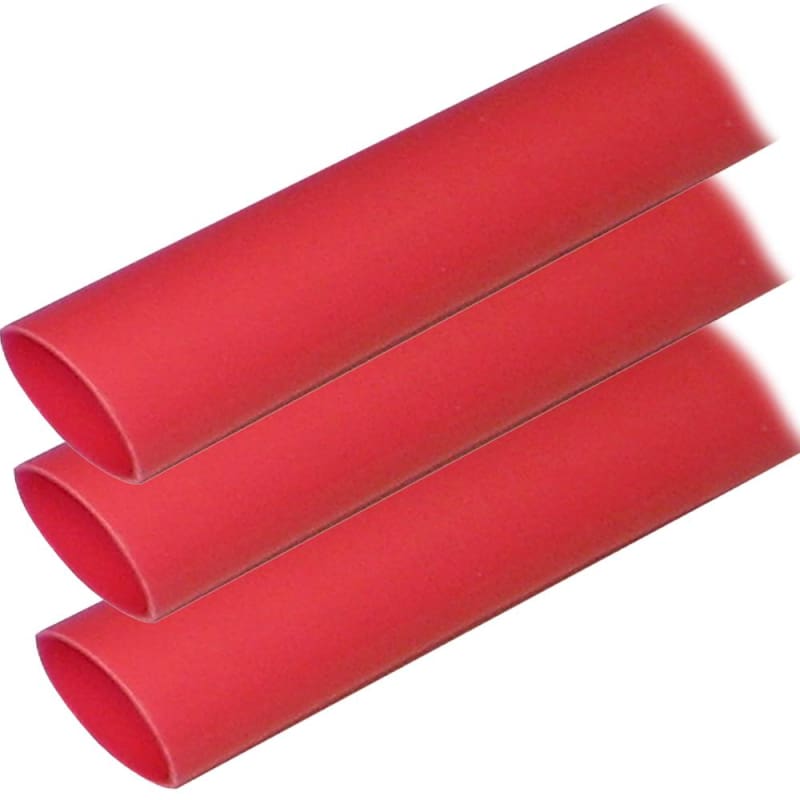 Ancor Adhesive Lined Heat Shrink Tubing (ALT) - 1 x 12 - 3-Pack - Red [307624] Brand_Ancor, Electrical, Electrical | Wire Management Wire