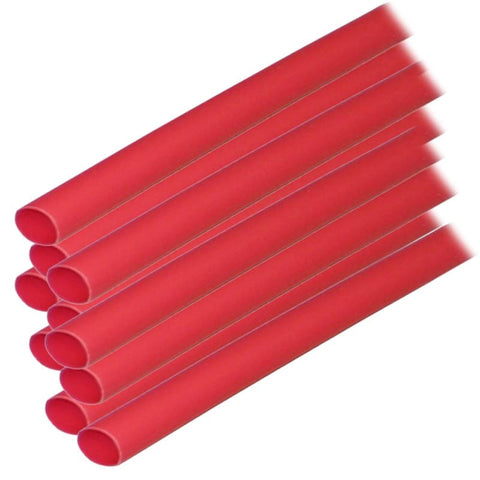 Ancor Adhesive Lined Heat Shrink Tubing (ALT) - 1/4 x 6 - 10-Pack - Red [303606] 1st Class Eligible, Brand_Ancor, Electrical, Electrical |