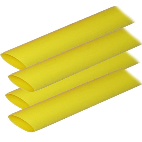 Ancor Adhesive Lined Heat Shrink Tubing (ALT) - 3/4 x 12 - 4-Pack - Yellow [306924] Brand_Ancor, Electrical, Electrical | Wire Management