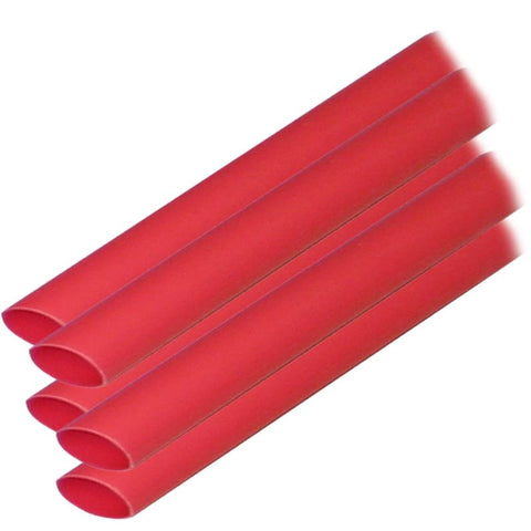 Ancor Adhesive Lined Heat Shrink Tubing (ALT) - 3/8 x 12 - 5-Pack - Red [304624] 1st Class Eligible, Brand_Ancor, Electrical, Electrical |