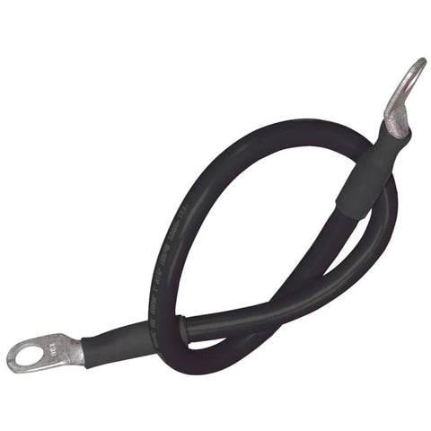 Ancor Battery Cable Assembly 2 AWG (34mm) Wire 5/16 (7.93mm) Stud Black - 32 (81.2cm) [189144] 1st Class Eligible, Brand_Ancor, Electrical,
