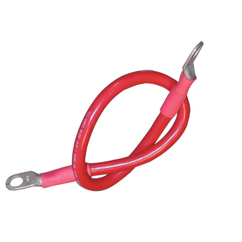 Ancor Battery Cable Assembly 4 AWG (21mm) Wire 3/8 (9.5mm) Stud Red - 48 (121.9cm) [189137] 1st Class Eligible, Brand_Ancor, Electrical,