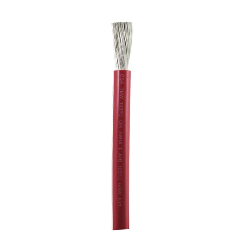 Ancor Red 1/0 AWG Battery Cable - Sold By The Foot [1165-FT] 1st Class Eligible, Brand_Ancor, Electrical, Electrical | Wire Wire CWR