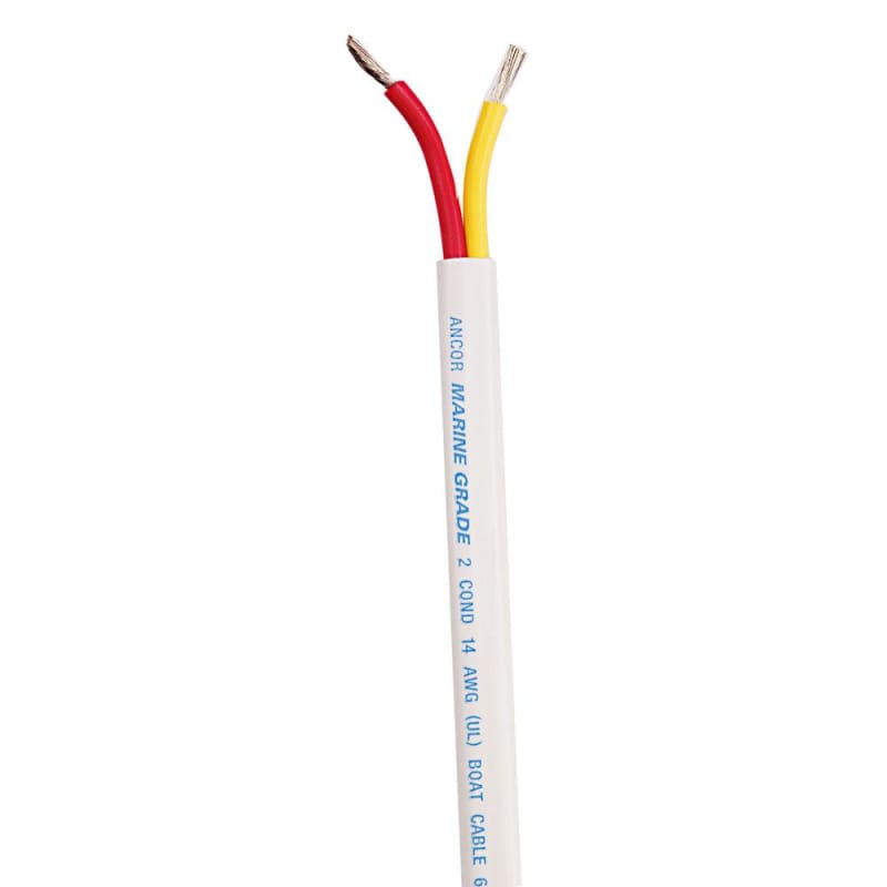 Ancor Safety Duplex Cable - 16/2 - 2x1mm - Red/Yellow - Sold By The Foot [1247-FT] 1st Class Eligible, Brand_Ancor, Electrical, Electrical |