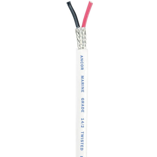 Ancor Twisted Pair w/Shield - 14/2 AWG - Round - Red/Black - 100’ [141410] Brand_Ancor, Electrical, Electrical | Wire Wire CWR
