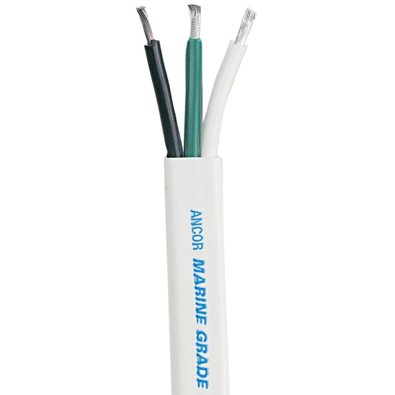 Ancor White Triplex Cable - 16/3 AWG - Flat - 100’ [131710] Brand_Ancor, Electrical, Electrical | Wire Wire CWR